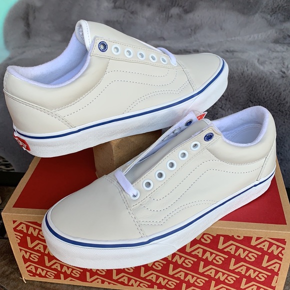VANS OLD SKOOL BUTTER LEATHER True White/WMNS - Picture 8 of 16